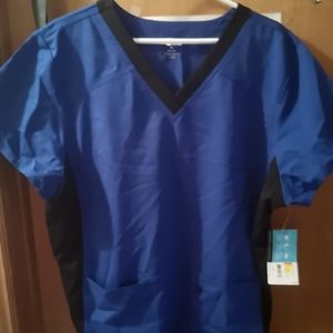 "Scrubstar" Blue Scrub Top